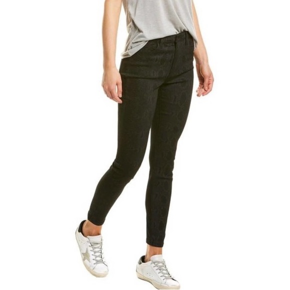 JOE’S JEANS Women’s Black Snake Snake High Rise Skinny Jeans.  Size 24. - Picture 1 of 8